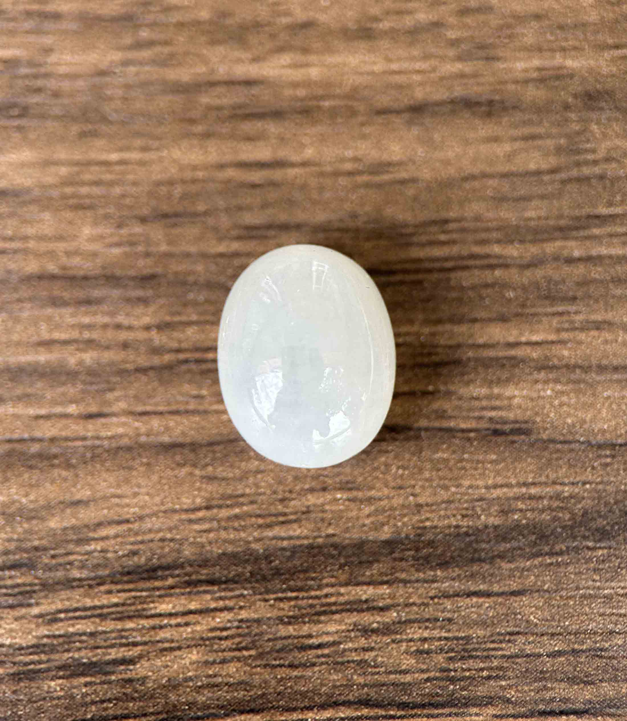 Mặt Đá Saphia Trắng Tự Nhiên Mài Sống Chất Ngọc Khối Đẹp 21.95ct