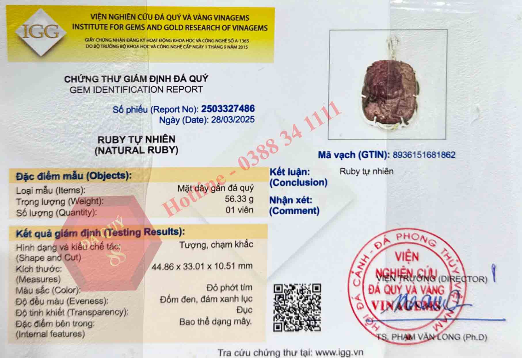 Mặt Dây Di Lặc Chân Quỳ Đá Ruby Tự Nhiên Bọc Bạc Ta 002